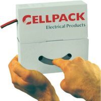 Cellpack Schrumpfschlauch in Abrollbox 15m SB 3.2-1.6 bl