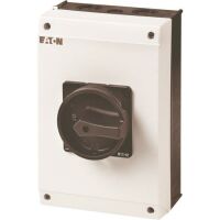 Eaton P3-63/I4/SVB-SW/HI11 - Rotary switch - 3P - Black - White - IP65 - 160 mm - 139 mm