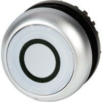 Eaton M22-DRL-W - Pushbutton switch - Black,Metallic,White - IP66 - IP67 - IP69 - 29.7 mm - 29.7 mm - -25 - 70 °C