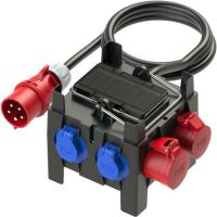 PC Electric 9030614 - Mobilverteiler"IMST BV" Eingang 1x Stecker 400V/32A/5-pol+ 2m Kabel|