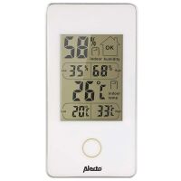 Alecto Digitales Innenthermometer weiß