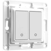 Shelly WANDTASTER RAHMEN 2F WS (WALL SWITCH 2 WHITE)