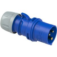 PC Electric CEE-Stecker 1-32 - CEE-Stecker 230V 32A blau