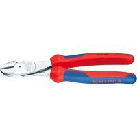 KNIPEX 74 05 200 - Diagonal-cutting pliers - Chromium-vanadium steel - Plastic - Blue/Red - 20 cm - 303 g