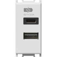 TEM USB STECKDOSE A/C 5V 3,0A PW (EM68PW-U       MODUL)