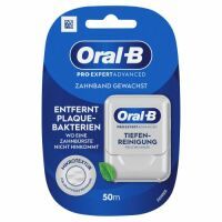 Oral-B Pro-Expert Advanced Zahnband Gewachst, Tiefenreinigung, frische Minze, 50 m 