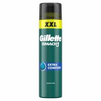 Multipack 6x Gillette Mach3 Extra Comfort Bartpflege Rasiergel Männer (240 ml), Geschenk für Männer 