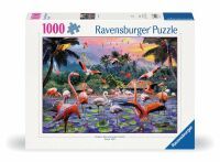 Ravensburger Pinke Flamingos 1000 Teile Puzzles