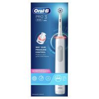 ORAL-B by Braun Zahnbürste Pro 3 3000 Sensitive Clean White JAS22