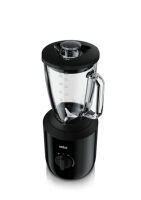 Braun PowerBlend 3 JB 3150 BK Standmixer - 1.5 l Glas-Mixaufsatz Küchenhelfer zum