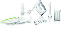 Bosch ErgoMixx - Hand mixer - White - Blend - Knead - Mixing - 1.3 m - 0.6 L - Buttons