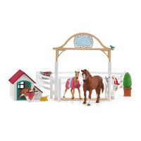 Schleich Horse Club        42458 Hannahs Gastpferde m.Hündin Ruby Schleich