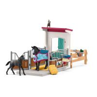 Schleich Horse Club     42611 Pferdebox mit Stute und Fohlen Schleich