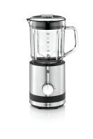 WMF KITCHENminis 04.1649.0011 - Tabletop blender - 0.8 L - Pulse function - 400 W - Black - Stainless steel - Transparent