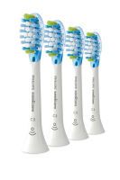 Philips Sonicare 4-pack Standard sonic toothbrush heads - 4 pc(s) - White - Soft - flexible rubber sides - 2 Series plaque control 2 Series plaque defense 3 Series gum health DiamondClean DiamondClean...