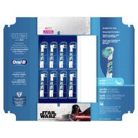 Oral-B Kids Star Wars Aufsteckbürsten für elektrische Zahnbürste, 8 Stück, extra weiche Borsten