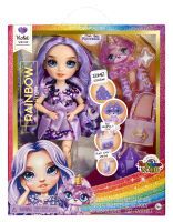 MGA Entertainment Classic Rainbow Fashion Doll- Violet (purple)