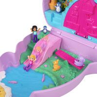 Mattel HKV50 Polly Pocket Mama & Joey Kangaroo Schatulle