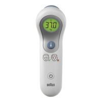 Braun BNT300WE Fieberthermometer Mit LED Beleuchtung