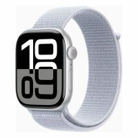 Apple Watch 10 46mm GPS Alu Sport Loop silber/blaue wolke Smartwatches ohne SIM