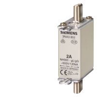 Multipack 3 Stück Siemens NH-Sicherungseinsatz mit Stirnkennmelder Gr.000 35A AC500V/DC250V