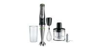 Braun MultiQuick 9 MQ 9135XI - Immersion blender - 0.6 L - Pulse function - Ice crushing - 1200 W - Black - Stainless steel