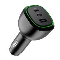 Alogic KFZ Lagegerät 165W 3Port 2xUSB-C+1xUSB-A+USB-C Kabel (CRCA165C1)