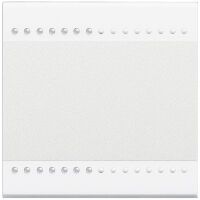 Legrand LEGR BTicino Wippe neutralN4911M2N 2-modulig weiss