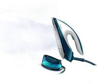 Philips GC7840/20 - 2400 W - 6.5 bar - 1.5 L - 120 g/min - SteamGlide soleplate - Blue - White