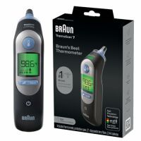 Braun ThermoScan 7 IRT6520 Ohrthermometer schwarz