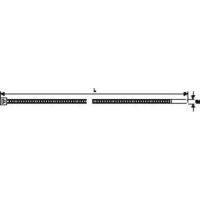 Multipack HellermannTyton KABELBINDER 100X2,5MM (T18R  GELB) - 100 Stück