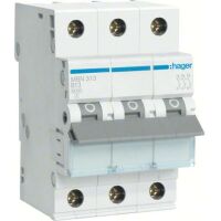 Hager LS-SCHALTER 3P  13A-B 6KA 3PLE (MBN313)