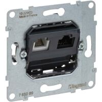 Legrand EINSATZ DATENDOSE RJ11+RJ45 KA (765089 SEANO)