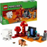 LEGO® Minecraft 21255 Hinterhalt am Netherportal