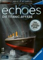 Ravensburger 24698 echoes Die Titanic-Affäre - Audio Mystery Spiel ab 14 Jahren, Erlebnis-Spiel