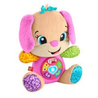 Mattel Fisher-Price Lernspaß Smart Stages Plüsch-Hundefreundin für Babys, musikalisches Lernspielzeu