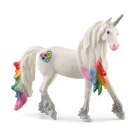 Schleich bayala         70725 Regenbogeneinhorn, Hengst Schleich