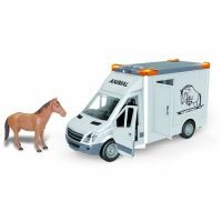 ToyToyToy, Pferdetransporter mit Pferd, L&S, 39x12x17cm, 512449