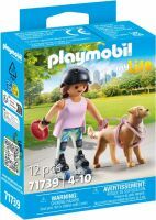 PLAYMOBIL 71739 Inlinerin mit Retriever