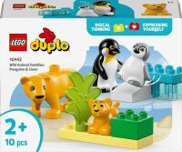 LEGO® DUPLO 10442 Wildtier-Familien: Pinguine und Löwen