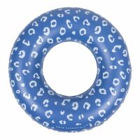 The Essentials B.V. Swim Essentials Schwimmring Leopard blau, 90cm