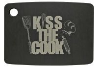 JADE Schneidebrett ''Kiss the cook"