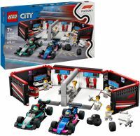 LEGO® City 60444 F1 Garage mit Mercedes-AMG & Alpine Rennautos