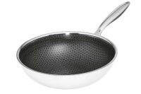 HSN Wok Edelstahl 28 cm