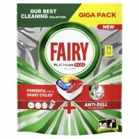 Multipack 3x Fairy Spülmaschinen Tabs Platinum Plus Anti-Dull Anti-Schleier Zitrone - 71 Stück