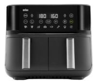 Braun Heißluftfritteuse TD3030I BK TwinCook 3 schwarz