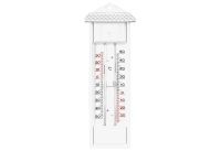 TFA Maxi-Mini-Thermometer 23cm weiß