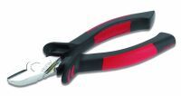 Cimco 10 0574 - Diagonal-cutting pliers - Shock resistant - PU plastic,Steel - Plastic - Black/Red - 16 cm