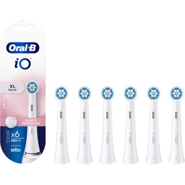 Braun Oral-B Aufsteckb. IO Sanfte Reinigu. 6er-418221