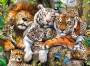 Ravensburger 12721 Puzzle Schmusende Raubkatzen 200 Teile XXL